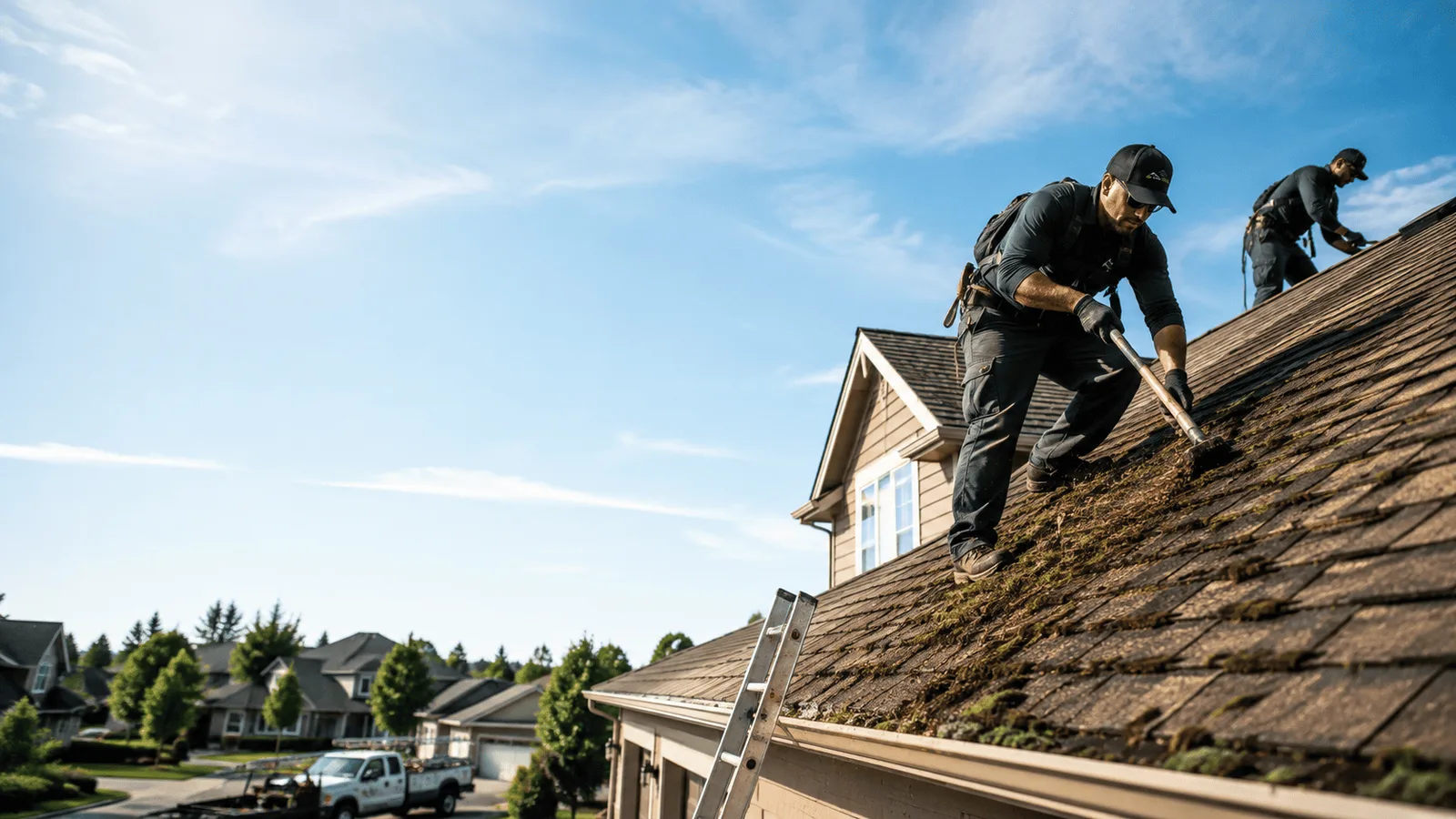 Roof Moss Removal in Alexander, NY near me